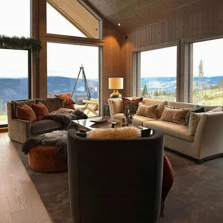 Vakantiehuis New Mountain With Panoramic Views In Hafjell