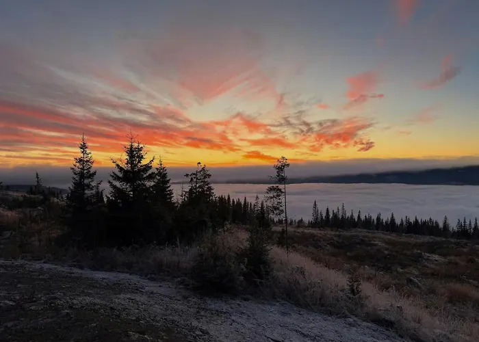 Prázdninový dům New Mountain With Panoramic Views In Hafjell Øyer